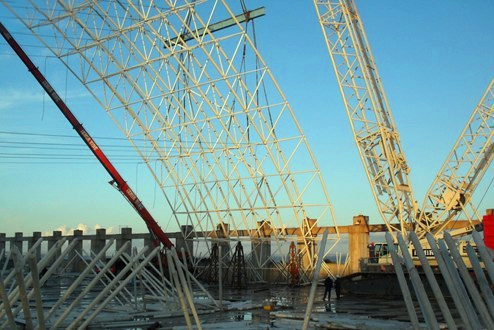 吕梁大门网架工程